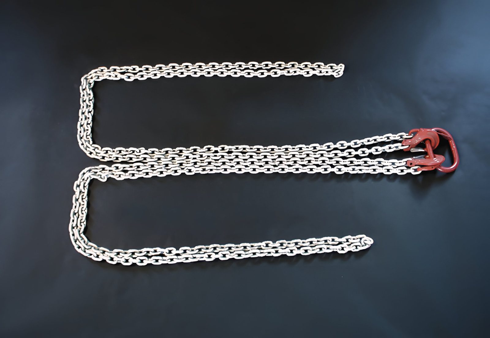 ESDA-Hakenkette 8 mm, mit 2 Strängen à 4 m + KK mit zusätzlich zwei Kettenkürzern